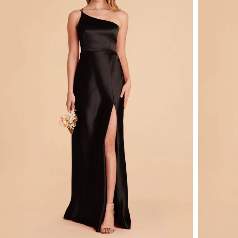 Birdy Grey Black One Shoulder Dress